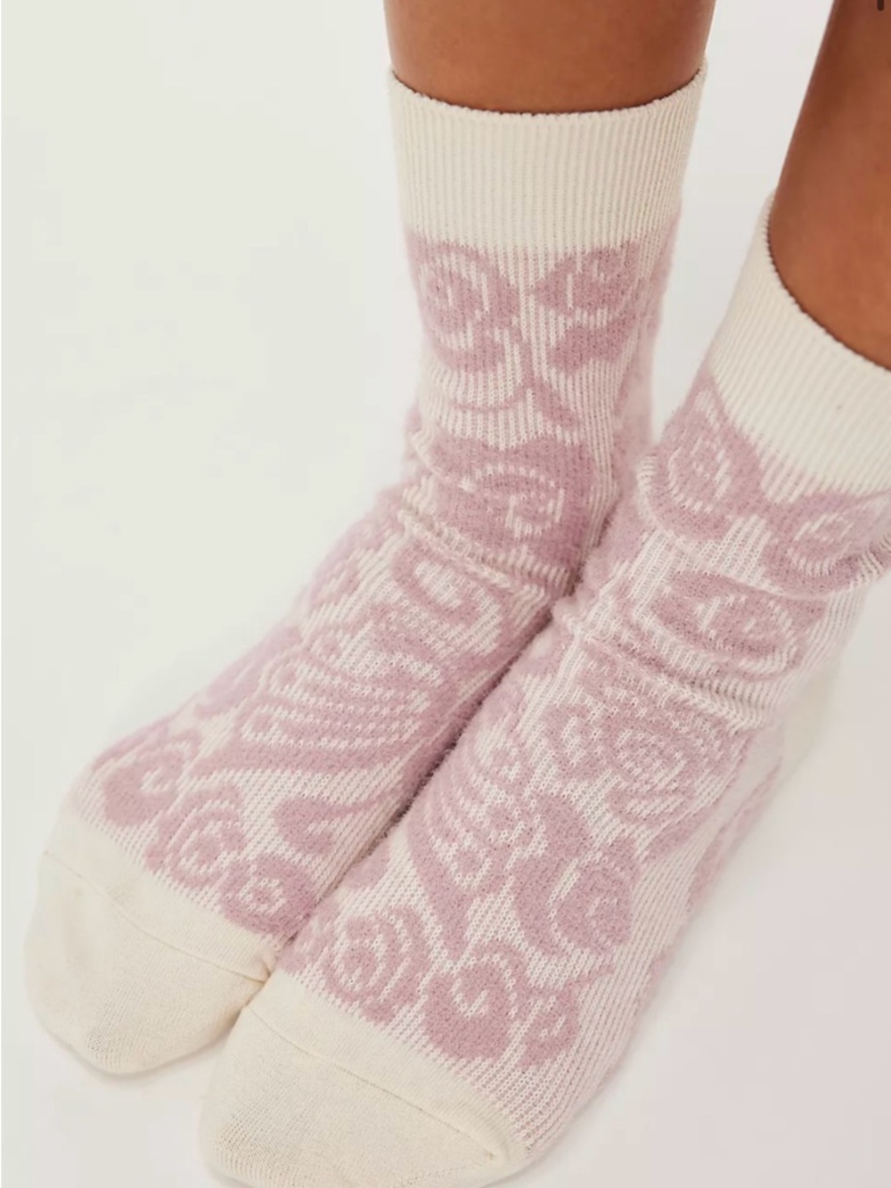NWT Free People Blush Frost Socks